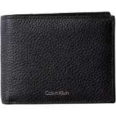 Calvin Klein Full Grain Leather Rfid Trifold Wallet