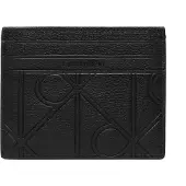 Calvin Klein Full Grain Leather Rfid Zip Cardholder