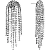 By Jolima Cabana Crystal Earring Silver