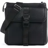 Armani Exchange för män. XM002568AF22537MC105 Axelremsväska Fabric svart (OSFA), Casual, Polyester