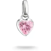 Thomas Sabo Charm Club ljusrosa hjärta födelsesten berlock CC1329-051-9