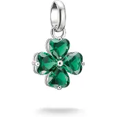 Thomas Sabo Charm Club Connect grön fyrklöver berlock CC1326-699-6