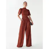 Willa Jumpsuit 'PIKA' rostbrun