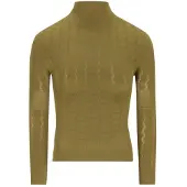 Q36.5 Layer 4 Plus Long-Sleeve Base Layer Shirt Green, Size L/XL