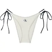 Calvin Klein Tie Side Bikini Bottoms CK Monogram