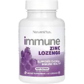 NaturesPlus Immune Zink Pastiller, Bär, Pastiller 60 Tabletter
