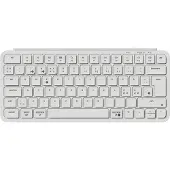 Keychron B1 Pro - Tangentbord - Ultra-Tunn - 75% - trådlös - 2.4 GHz, USB-C, Bluetooth 5.2, USB - QWERTY - Nordisk - elfenben
