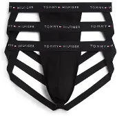 Tommy Hilfiger 3 Pack Signature Logo Waistband Jockstraps