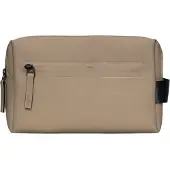 Rains 2 Zip Wash Bag W3 Beige