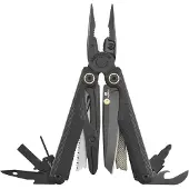 Leatherman Wave Alpha Obsidian 833334 Black DLC MagnaCut, Black G10, multi-tool