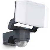 Steinel Utomhus vägglampa med rörelsesensor XLED PRO Expanse SC, Svart, Syntetmaterial, Modern