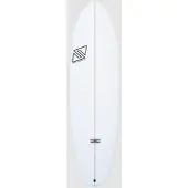 TwinsBros Billy Belly Future Surfbräda white, 6'6