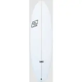 TwinsBros Billy Belly FCS2 Surfbräda white, 5'10