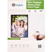G&G 260GSM-A4-20 Fotopapper 260 G/m² 20 st