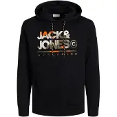 Jack & Jones Luke Sweat Hood Svart