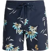 Quiksilver Everyday Half Jam 16 Boardshorts dark navy coastal floral Storlek 38