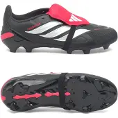 Adidas Predator League Fold-over Tongue Fg Immortal Dna - Svart/vit/lucid Red Barn - Gräs (Fg), storlek 29