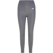 Adidas Sportbyxa 'Optime Power Essentials' rökblå / vit