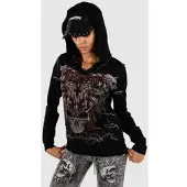 Affliction Cosmic Inferno Hoodie black, M