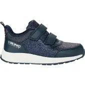 Viking Footwear Kids' Bouncy Glitter Waterproof 2v Navy