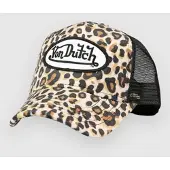 Von Dutch Cheetah Trucker Cap, brun