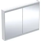 Geberit Spegelskåp ONE 2 dörrar 90x120x15 cm vit