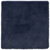 vidaXL Ryamatta med lång lugg NAVARRA marinblå 160x160 cm polyester