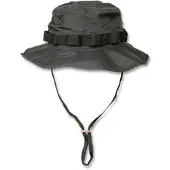 Mil-Tec US GI Boonie Trilaminat (Färg: Svart, Storlek: L)