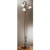 KÖGL Golvlampa CAMPANA, Brun / rost, Vardagsrum / matsal, Metall, Florentinsk, Golvlampa