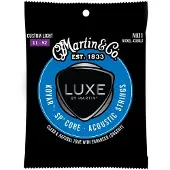 Martin strings MK11 Luxe Kovar SP Core Acoustic Strings Custom Light 11-52