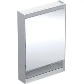 Geberit Spegelskåp ONE 1 dörr/hylla 90x60x15 alu v