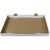Multi Transportlåda 600x430x50 mm Brun/vit tårta, 25 st/låda