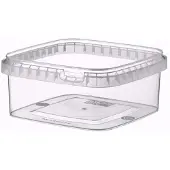 Condi -burk utan lock PP lillebitte 550 ml 128x128x55 mm 264 st/kärl