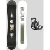 Salomon Pulse + Pact Black L 2026 Snowboardpaket uni, 160