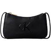 Calvin Klein Embossed Monogram Mini Shoulder Bag