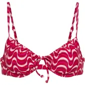 LASCANA Bikiniöverdel rosa / vit