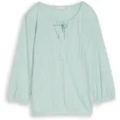 Tom Tailor Blus mint / vit