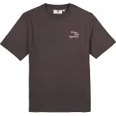Garcia T-shirt mörkgrå / rosé / svart