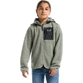 Didriksons Kids' Exa Full Zip 3 Wilted Leaf
