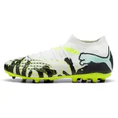 Puma Future 9 Match MG Creativity - Gul/Mintgelé/White/Svart - Multi Ground (MG), storlek 44