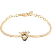 Swarovski Armband guld / svart / vit