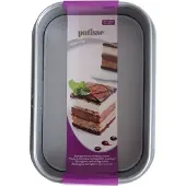 Patisse ugnsform med lock och kant 28 x 18 cm Silver Top universell