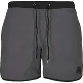 Urban Classics Badshorts mörkgrå / svart