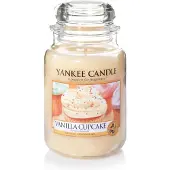 Yankee candle - Fragrant Candle Classic Medium Vanilla Cupcake (Vanilla Cupcake) 411 g 623.0g