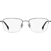 BOSS Half-rim optical frames with tubular temples