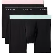 Calvin Klein Underwear Boxershorts pastellblå / pastellrosa / svart / vit