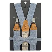 Sir Redman Suspenders Combo Pack Blå Ljusblå