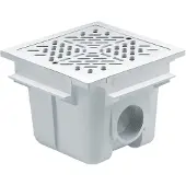 AstralPool 00258 Abs 2´´ Pooldränering 210x210mm