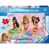 Ravensburger Pussel - 24 Delar - Mermaid Magisk Giant våning - - One Size - Pussel
