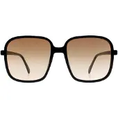GUESS Solglasögon GF6146 01F Svart Brun Gradient